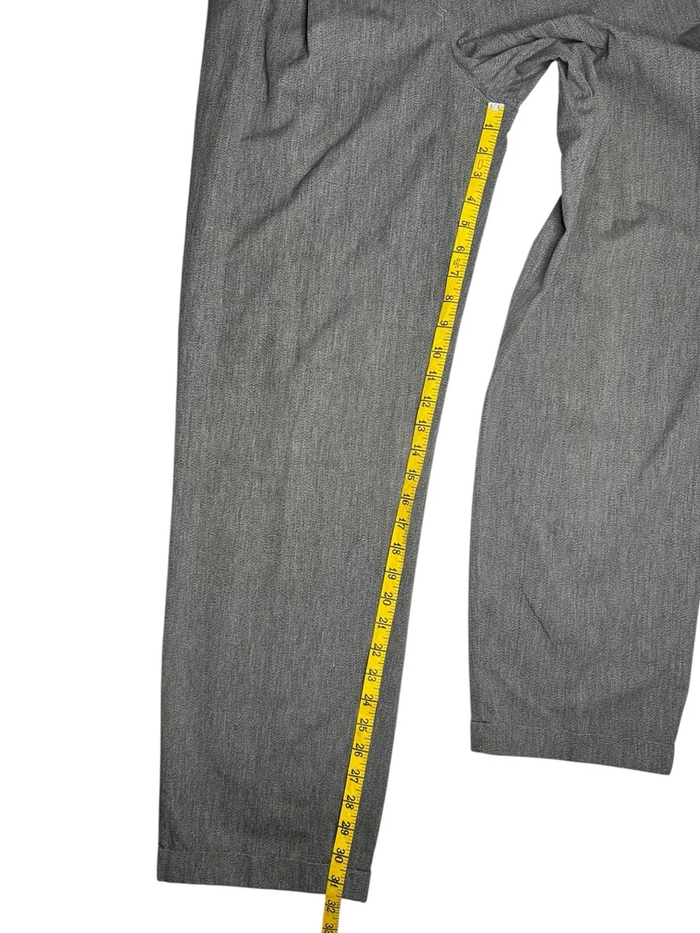 Vintage Seeler High Waist Sailor Trousers Gray Button Front EU 40